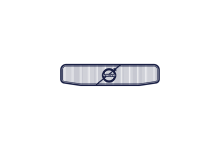 Zierleiste und emblem