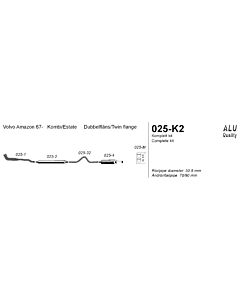 Volvo onderdeel 025-K2