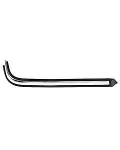 Sierlijst bumper hoek strip rechts achter 240 buitenste OEM ref 1372340 Volvo onderdeel 1247253_B