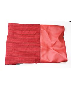 Bekleding zitting achterbank PV544, Rood, NOS
