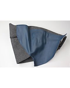Bekleding wielkast blauw 523 links/rechts achter SET, Volvo Amazon kombi 1969, 692932 + 692933, NOS